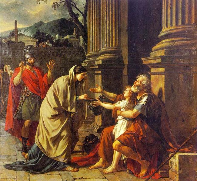 Jacques-Louis David Belisarius Spain oil painting art